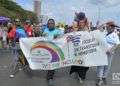 Tradicional conga de La Piragua al Pabellón Cuba en la X Jornada Cubana contra la Homofobia y la Transfobia. Foto: Otmaro Rodríguez.