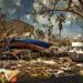 Destrozos de Irma en Marathon, los Cayos de Florida. Muchas áreas permanecen bajo un toque de queda del amanecer al anochecer. Imagen del miércoles 13. Foto: Cristóbal Herrera / EFE.