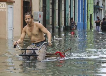 La Habana es uno de los principales destinos turísticos de la Isla. En la foto, el centro de la ciudad después del huracán Irma. Foto: Natalia Favre.