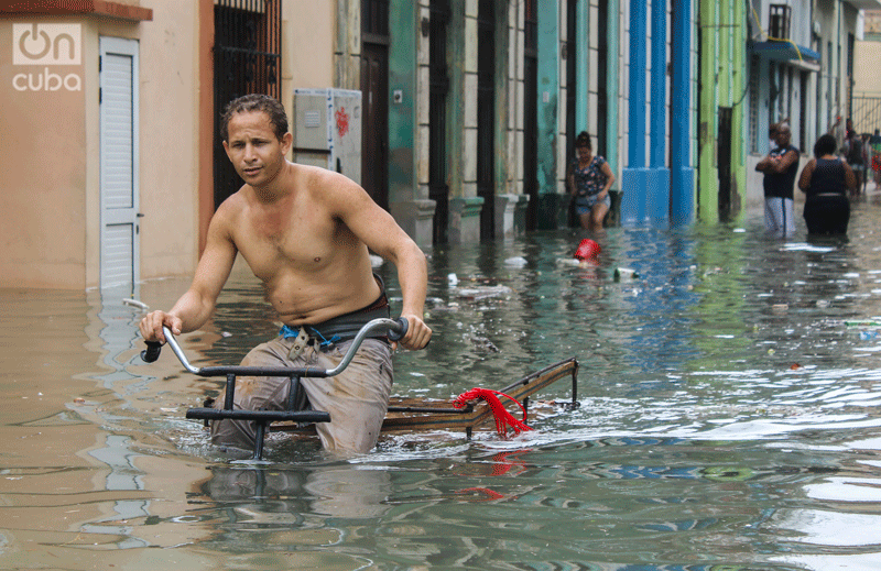 Centro Habana después de Irma. Foto: Natalia Favre.