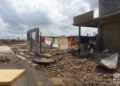 La casa de Abel, tras el paso de Irma por Cojímar. Foto: Eduardo González Martínez.