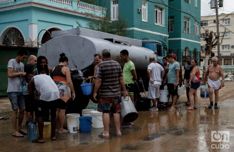 Vedado, días después del paso del huracán Irma. Foto: Buen Ayre Visual.