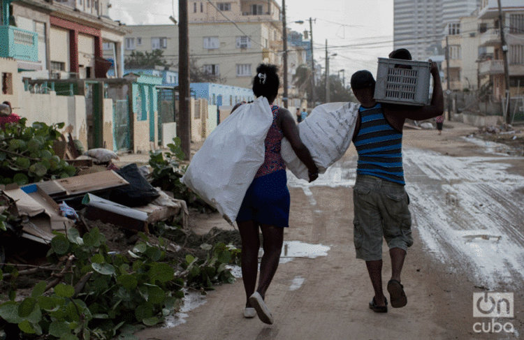 Vedado después de Irma. Foto: Buen Ayre Visual.