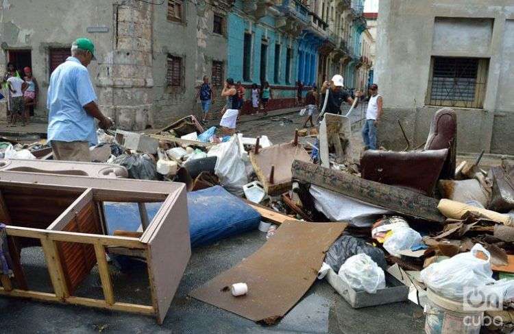 Huellas del huracán Irma en La Habana. Foto: Otmaro Rodríguez.