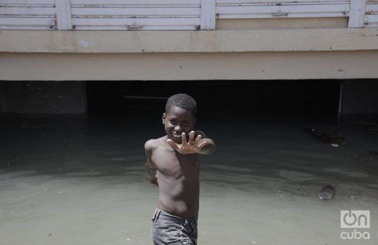 En la Habana, después del huracán Irma. Foto: Claudio Pelaez Sordo.