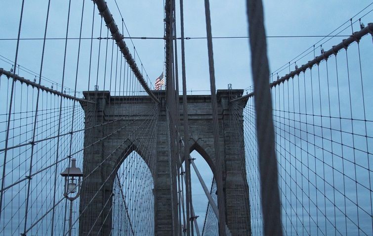 Puente de Brooklyn. Foto: Lidia Hernández Tapia.