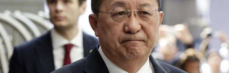 El canciller norcoreano, Ri Yong-ho. Foto: Richard Drew / AP.