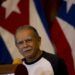 Oscar López Rivera en Cuba. Foto: Prensa Latina / Twitter.