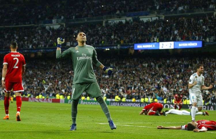 Keylor Navas, clave en el pase del Madrid a la final de la Champions. Foto: Paul White / AP.