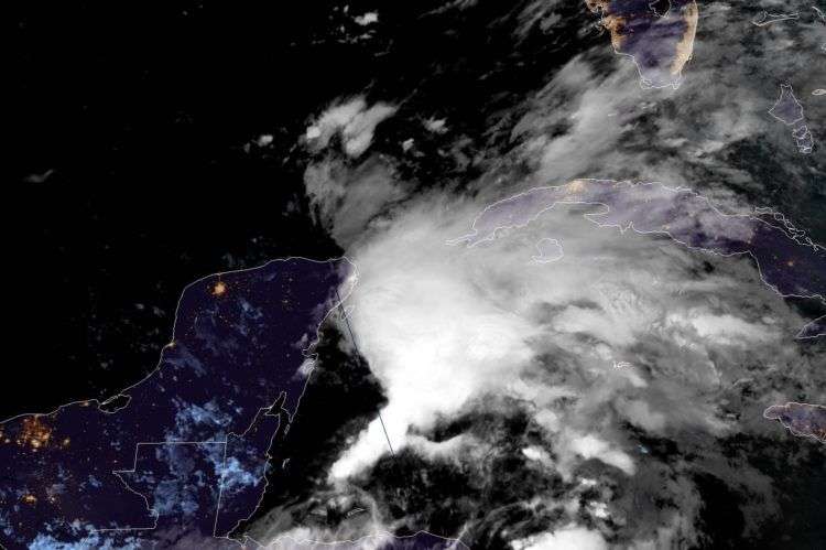 Tormenta Alberto, la primera de la temporada ciclónica del Atlántico.