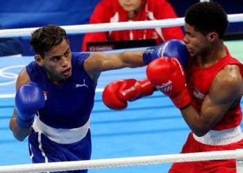 Robeisy Ramirez Vs Shakur Stevenson. Foto: Roberto Morejón / JIT