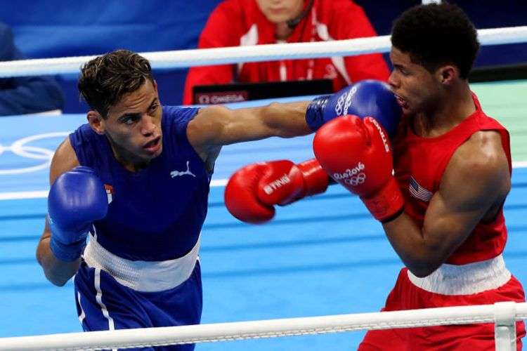 Robeisy Ramirez Vs Shakur Stevenson. Foto: Roberto Morejón / JIT