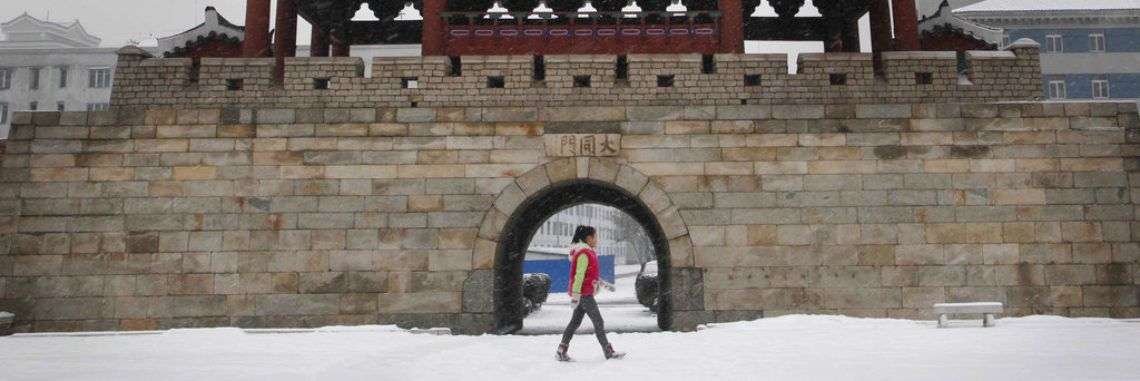 Entrada de Taedong en Pyongyang, Norcorea. Foto: Jon Chol Jin / AP.