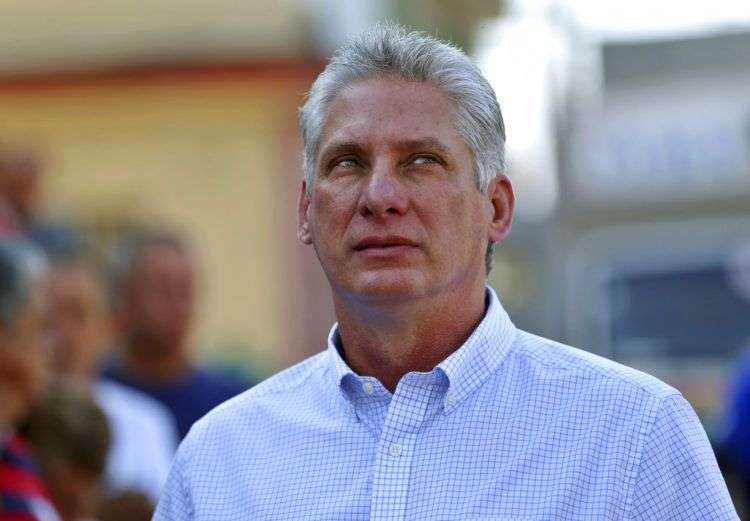 El presidente cubano Miguel Díaz-Canel. Foto: Ernesto Mastrascusa / AP / Archivo.