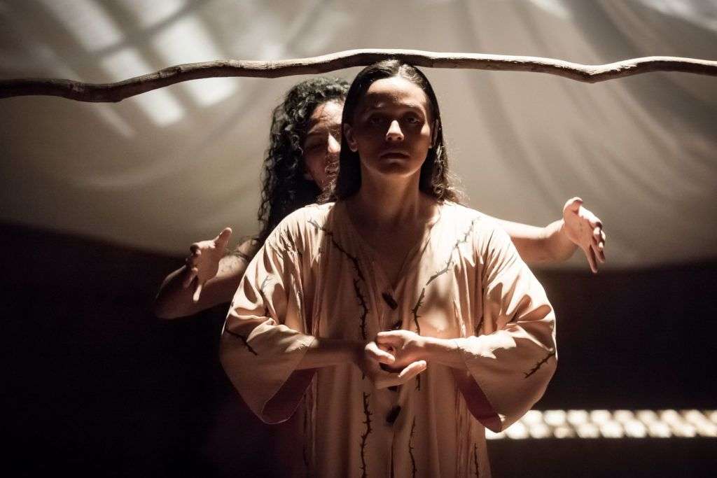 "El Divino Narciso", obra del grupo Teatro de La Rendija, de México. Foto: Casa de Las Américas.