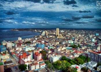 Parte del Vedado y Centro Habana. Foto: Otmaro Rodríguez.