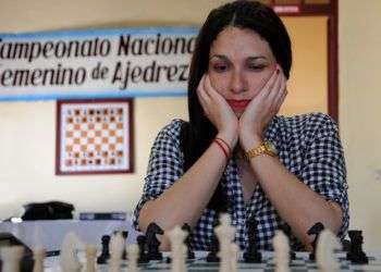 Lisandra Llaudy es la campeona nacional de ajedrez. Foto: Carlos Rafael / ahora.cu.