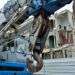 Trabajos en el malecón de La Habana luego del impacto del huracán Irma en 2017. Foto: Otmaro Rodríguez.