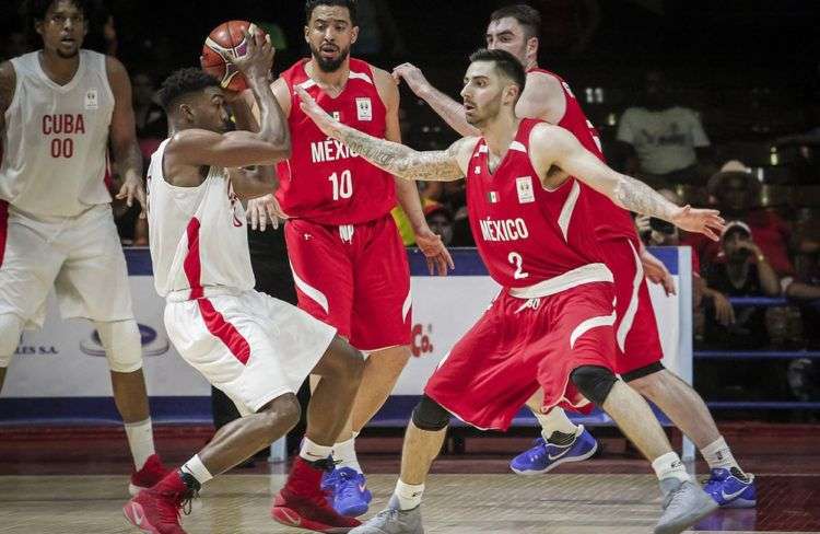 Cuba perdió contra México 75 por 52 en La Habana. Foto: fiba.basketball.