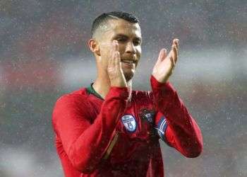 Cristiano Ronaldo durante un partido amistoso ante Argelia, el jueves 7 de junio de 2018, en Lisboa. Foto: Armando Franca / AP.