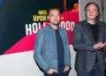 Leonardo DiCaprio, izquierda, y Quentin Tarantino en la convención CinemaCon en el Caesars Palace. Foto: Eric Jamison / Invision / AP.