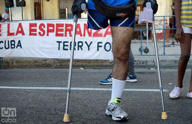 Carrera Terry Fox en La Habana. Foto: Otmaro Rodríguez.