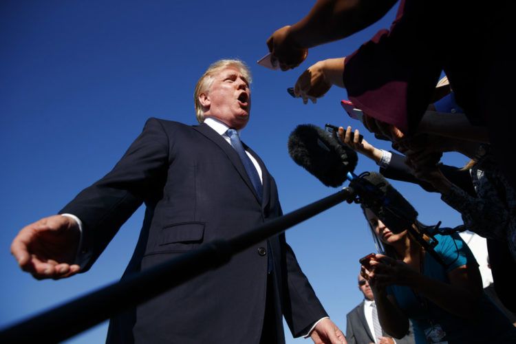 El presidente de Estados Unidos Donald Trump en enero de 2018 en Davos. Foto: Laurent Gillieron / Keystone vía AP.