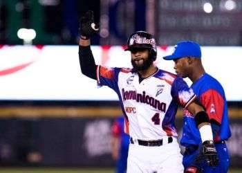 Dominicana, con sus dos victorias sobre los Alazanes, fue esta vez la piedra en el camino de Cuba en la Serie del Caribe. Foto: @SDCJalisco2018 / Facebook.