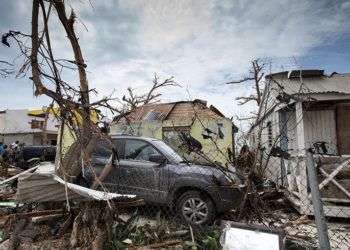 El huracán María devastó la isla caribeña de Dominica en septiembre de 2017. Foto: codigooculto.com