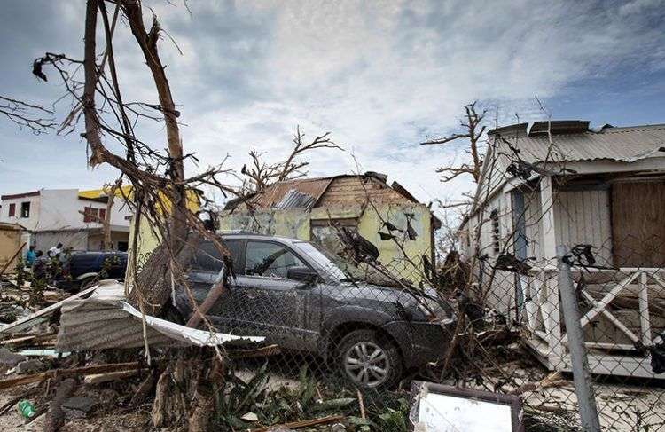 El huracán María devastó la isla caribeña de Dominica en septiembre de 2017. Foto: codigooculto.com