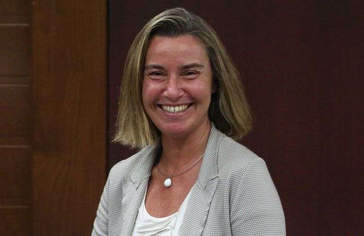 Federica Mogherini en Bruselas. Foto: Olivier Hoslet / EFE.