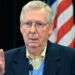 El líder de la mayoría en el Senado Mitch McConnell, de Kentucky. Foto: Timothy D. Easley / AP.