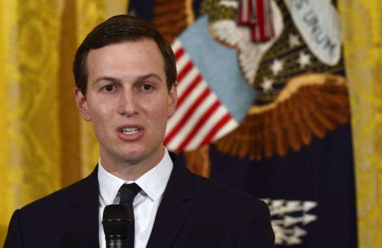 El asesor de la Casa Blanca Jared Kushner habla en la Casa Blanca, en Washington, el viernes 18 de mayo del 2018, durante un evento sobre reforma carelaria. Foto: Susan Walsh/AP.