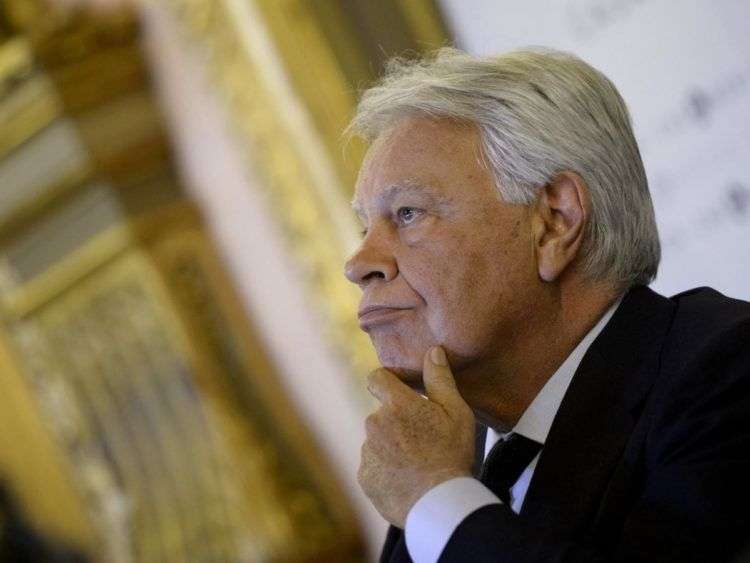 Felipe González fue presidente de España entre 1982 hasta 1996. Foto: Dani Pozo.