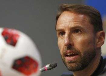 Gareth Southgate, the already famous coach of the British team in Russia 2018. Photo: Alastair Grant / AP