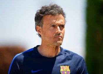 Luis Enrique, quien dirigió con éxito al Barcelona, ha sido nombrado por la federación española como nuevo técnico de la selección nacional de España. Fot: Manu Fernández / AP / Archivo.