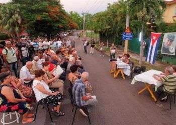 Asamblea de discusión del proyecto de nueva Constitución de Cuba, el 13 de agosto de 2018, en La Habana. Foto: Yander Zamora / EFE.