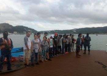 Fuerza Naval captura inmigrantes ilegales en San Juan Del Sur. Foto: El 19.