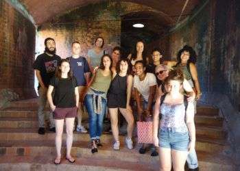 Estudiantes estadounidenses en La Habana. Foto: Cortesía de estudiantes y profesores.