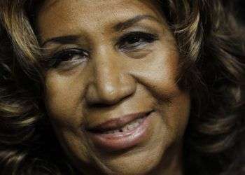 Aretha Franklin, la Reina del Soul, en una foto tomada en 2011. Foto:Paul Sancya/AP.