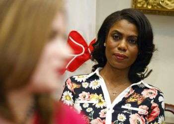 Foto de archivo de Omarosa Manigault-Newman, entonces colaboradora del presidente Donald Trump, en un evento en la Casa Blanca. Foto: Evan Vucci / AP / Archivo.