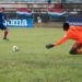 Partido entre Cuba y Turcas y Caicos, en el inicio de la Liga de las Naciones de la Concacaf, este sábado 8 de septiembre en el Estadio Pedro Marrero de La Habana. Foto: Otmaro Rodríguez.