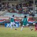 Andy Baquero (der) en un partido clasificatorio en La Habana para la Liga de las Naciones de la Concacaf. Foto: Otmaro Rodríguez / Archivo.