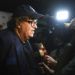 Michael Moore habla con periodistas en el estreno de "Fahrenheit 11/9" en el Festival Internacional de Cine de Toronto en el Cine Ryerson el jueves 6 de septiembre de 2018 en Toronto. Foto: Arthur Mola / Invision / AP.