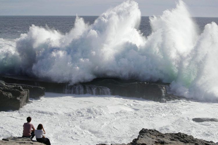 Localidad de Shirahara, en la prefectura de Wakayama, en el centro de Japón, el 3 de septiembre de 2018. Foto: Yosuke Mizuno / Kyodo News vía AP.