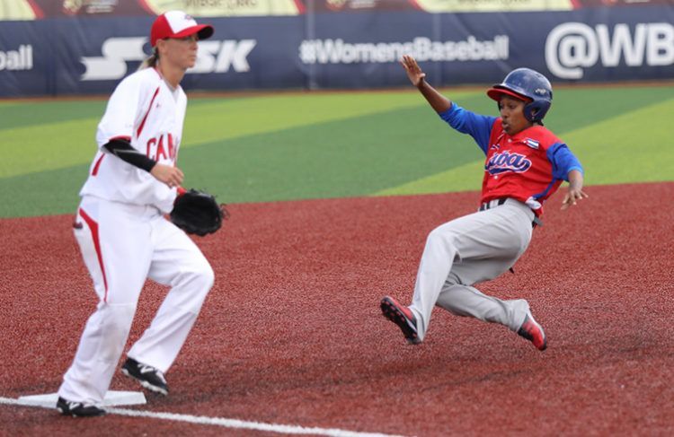 Cuba terminó en el octavo puesto en la Copa Mundial de Béisbol femenino. Foto: wbwc.wbsc.org