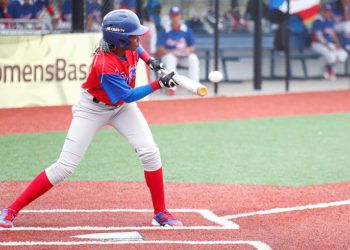 El bateo de Cuba fue uno de sus mejores renglones de juego en la Copa Mundial de Béisbol femenino. Foto: wbwc.wbsc.org