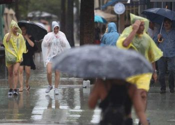 La tormenta tropical Gordon ha dejado mucha lluvia a su paso por EE.UU. Foto: La Prensa.