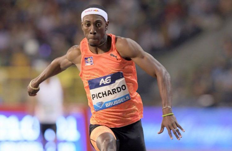 El ahora portugués Pedro Pablo Pichardo en la final de la Liga del Diamante en Bruselas. Foto: IAAF Diamond League.