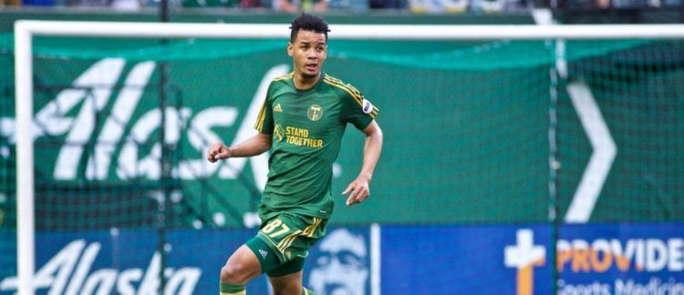 La experiencia en el Portland Timbers ha sido un bálsamo en la compleja carrera de Arturo Diz Pe. Foto: Sam Ortega / Portland Timbers 2